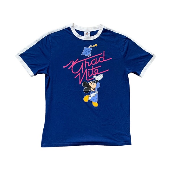80s 90s vintage Disney Graduation tee Authentic - Picture 1 of 1